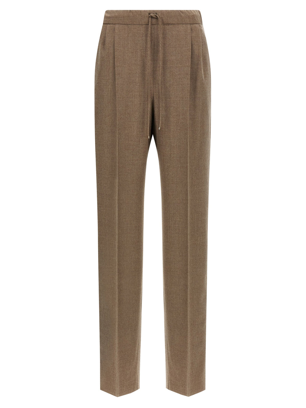 Max Mara Gray Cashmere Casual Pants