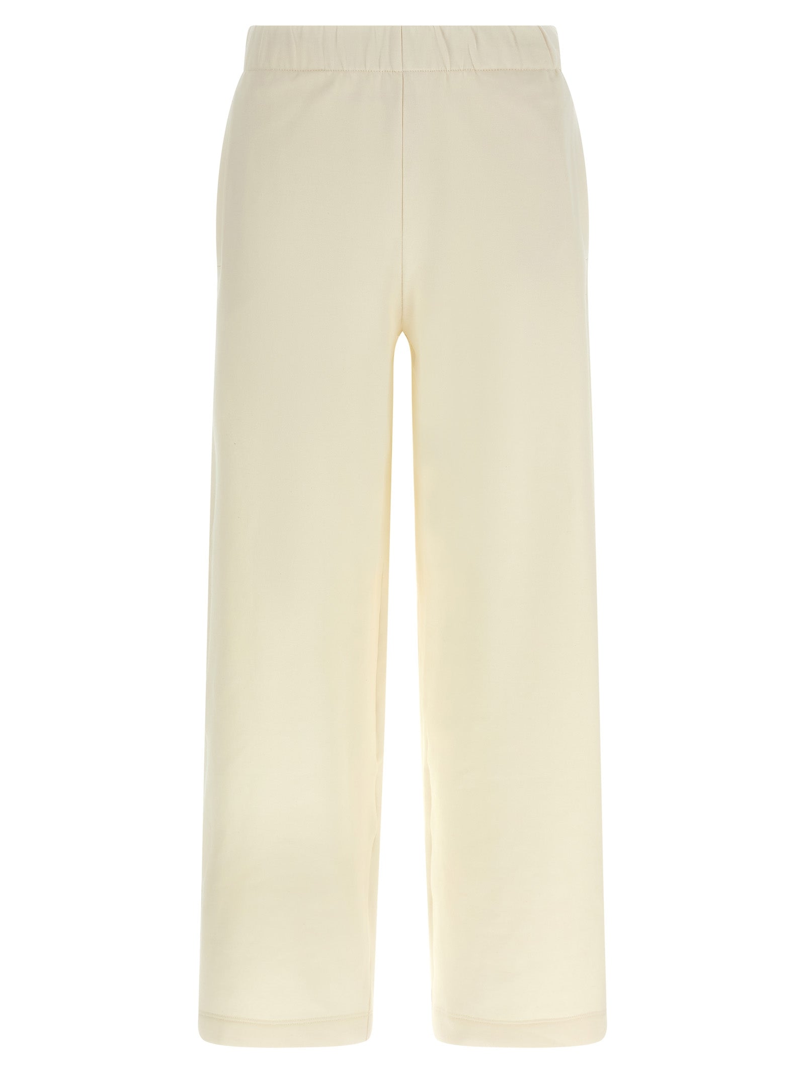 Max Mara White Silk Casual Pants