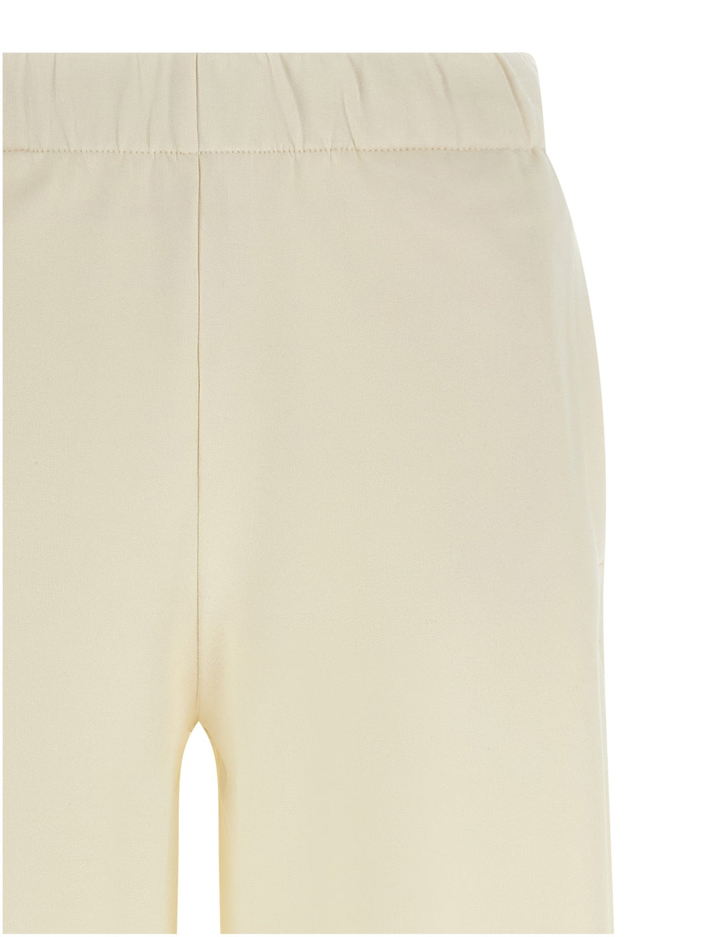 Max Mara White Silk Casual Pants