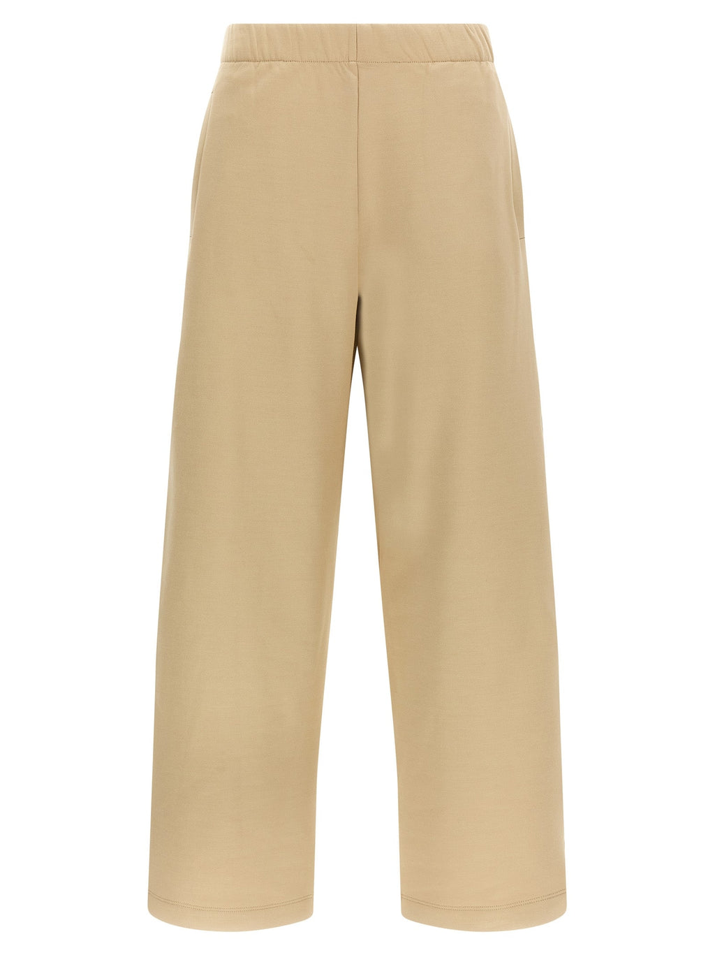 Max Mara Brown Silk Casual Pants