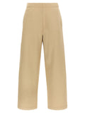 Max Mara Brown Silk Casual Pants