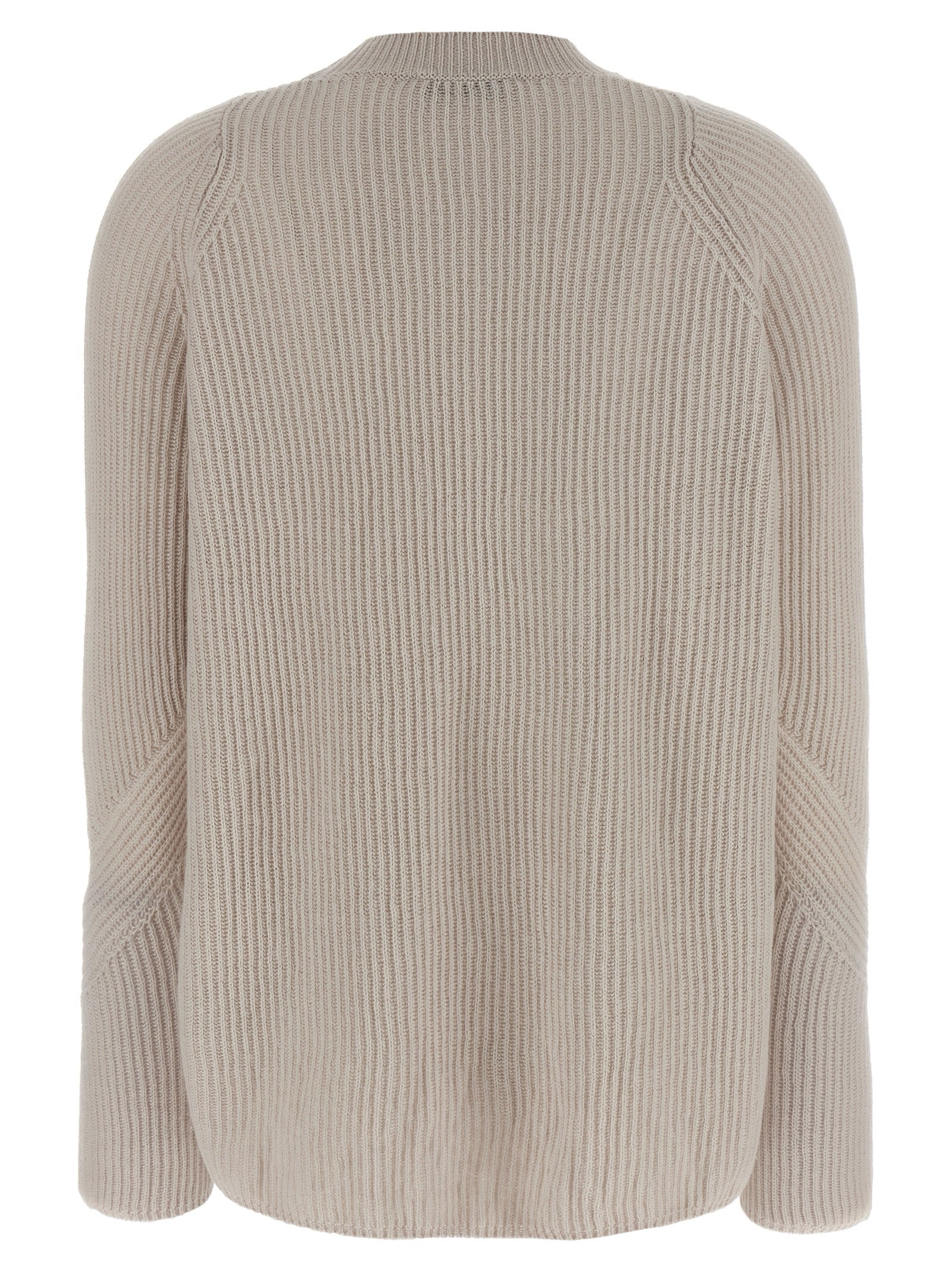 'S Max Mara Beige Wool Cardigan
