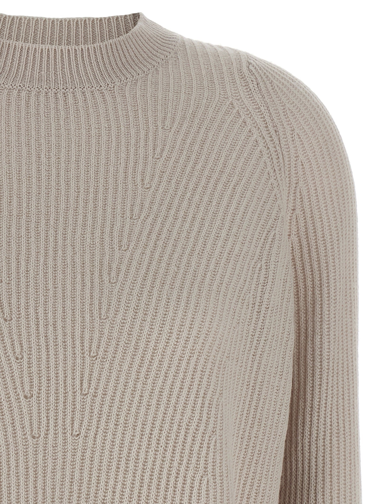 'S Max Mara Beige Wool Cardigan