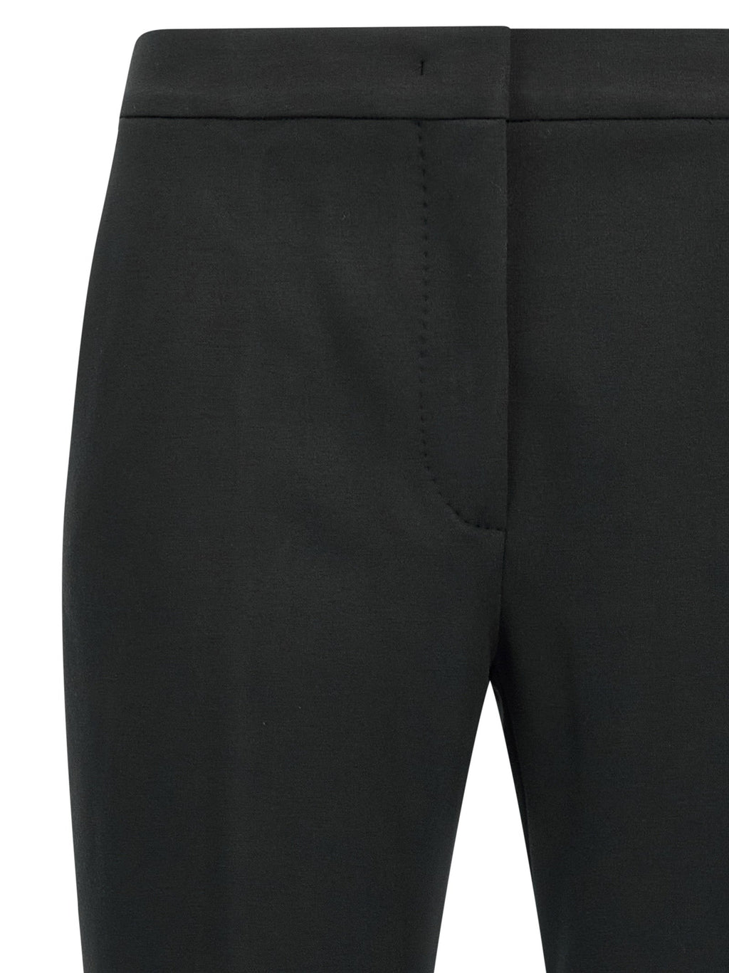 Max Mara Black Viscose Casual Pants