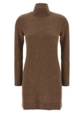 Max Mara Gray Cashmere Short Dress
