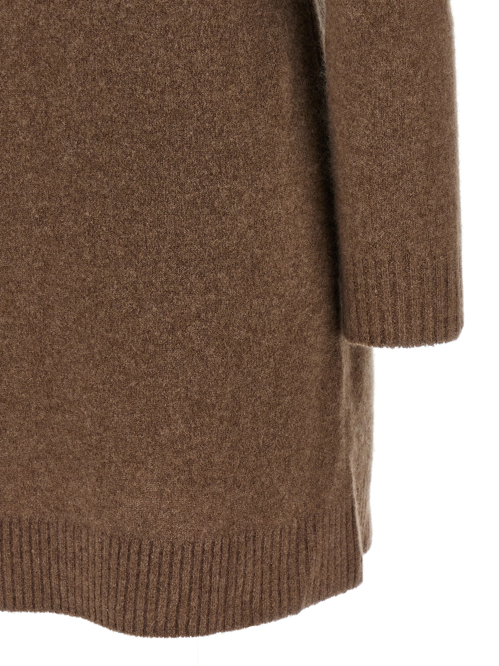 Max Mara Gray Cashmere Short Dress