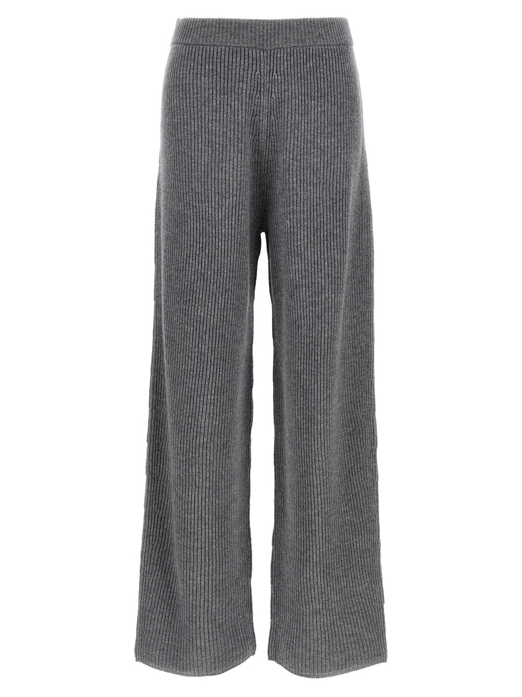 Sportmax Gray Wool Casual Pants