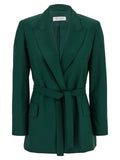 Max Mara Bicolor Virgin Wool Blazer