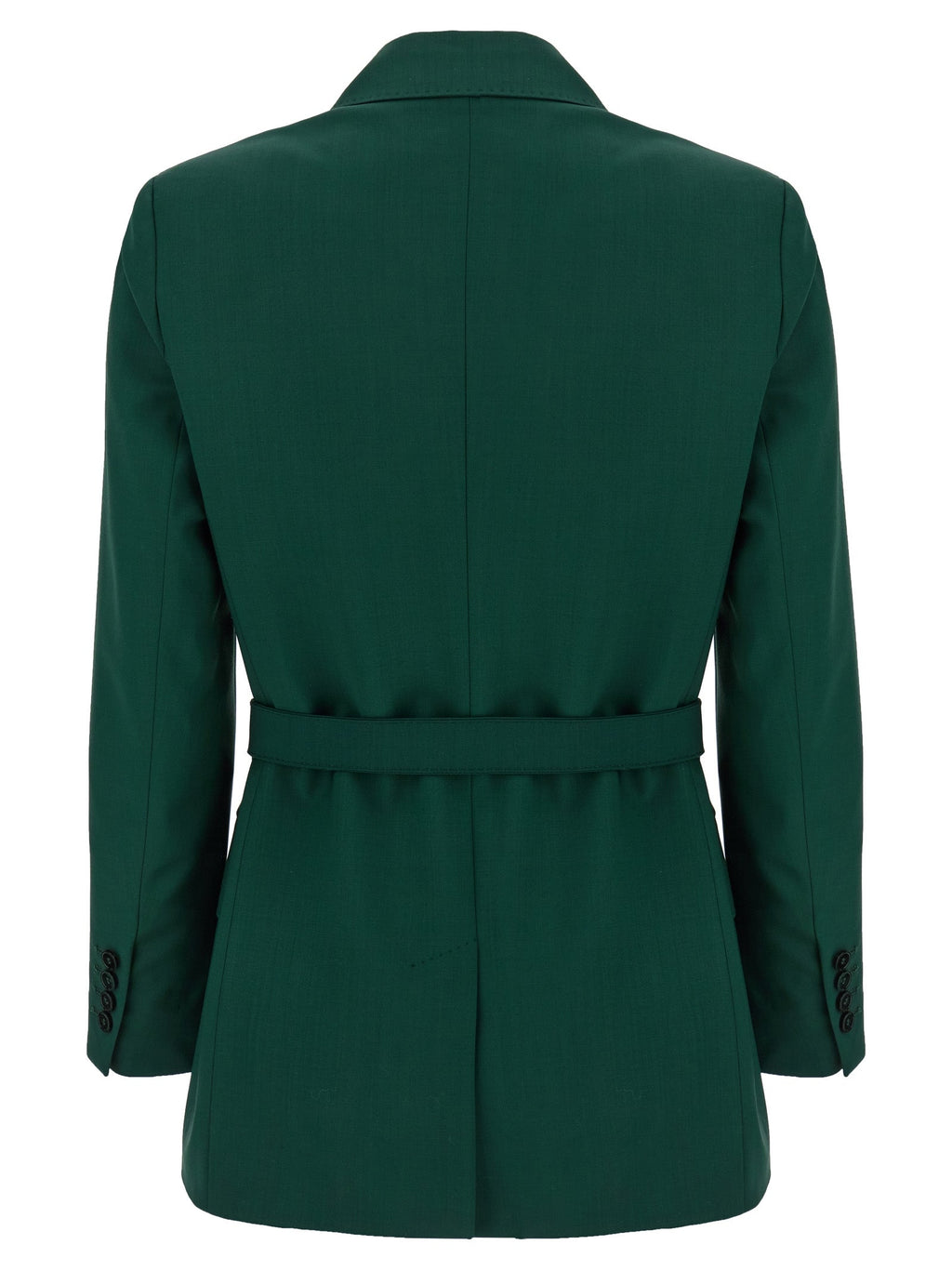 Max Mara Bicolor Virgin Wool Blazer