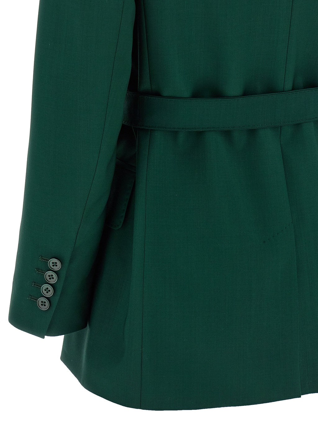 Max Mara Bicolor Virgin Wool Blazer
