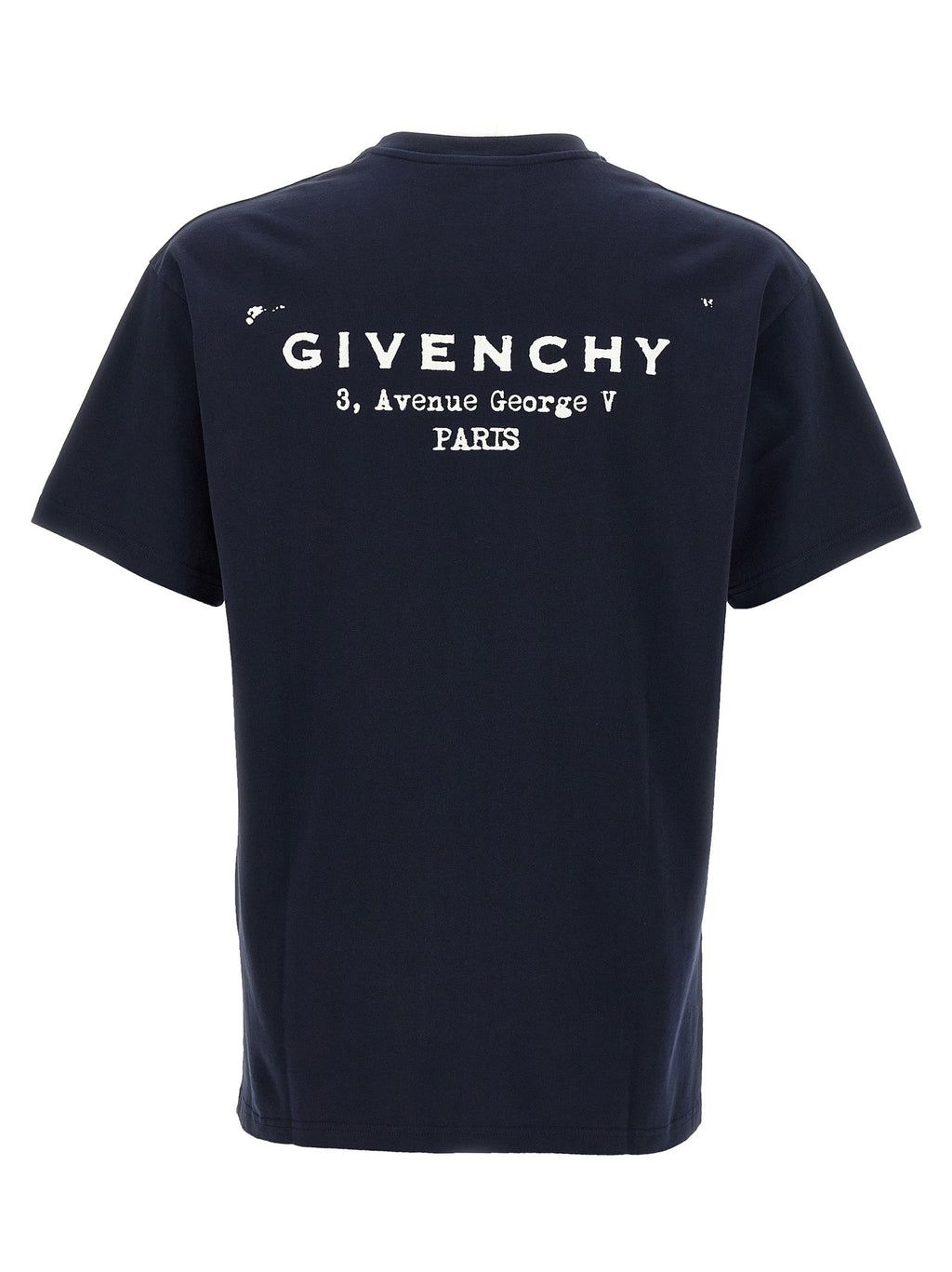 Givenchy Blue Cotton T-Shirt