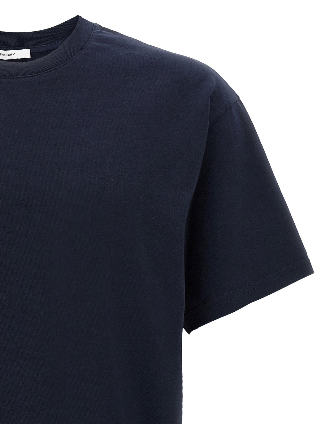 Givenchy Blue Cotton T-Shirt