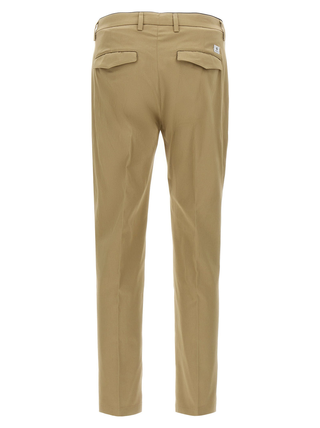 Department 5 Beige Cotton Cropped Pants
