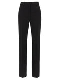 Sportmax Black Viscose Casual Pants