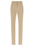 Sportmax Beige Viscose Dress Pants