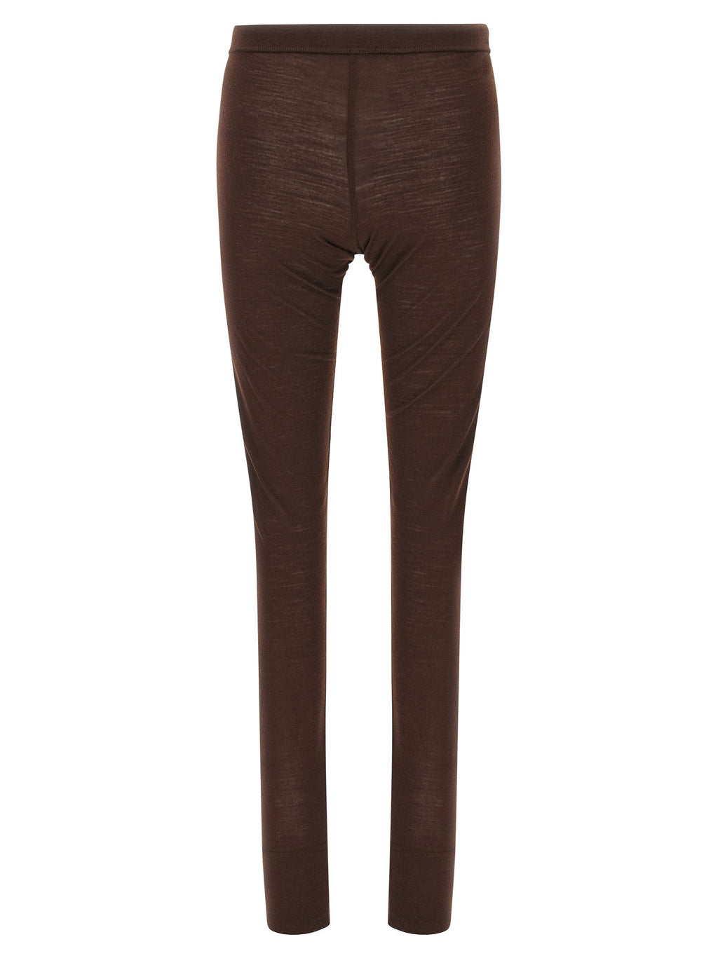 Jil Sander Bordeaux Polyester Leggings