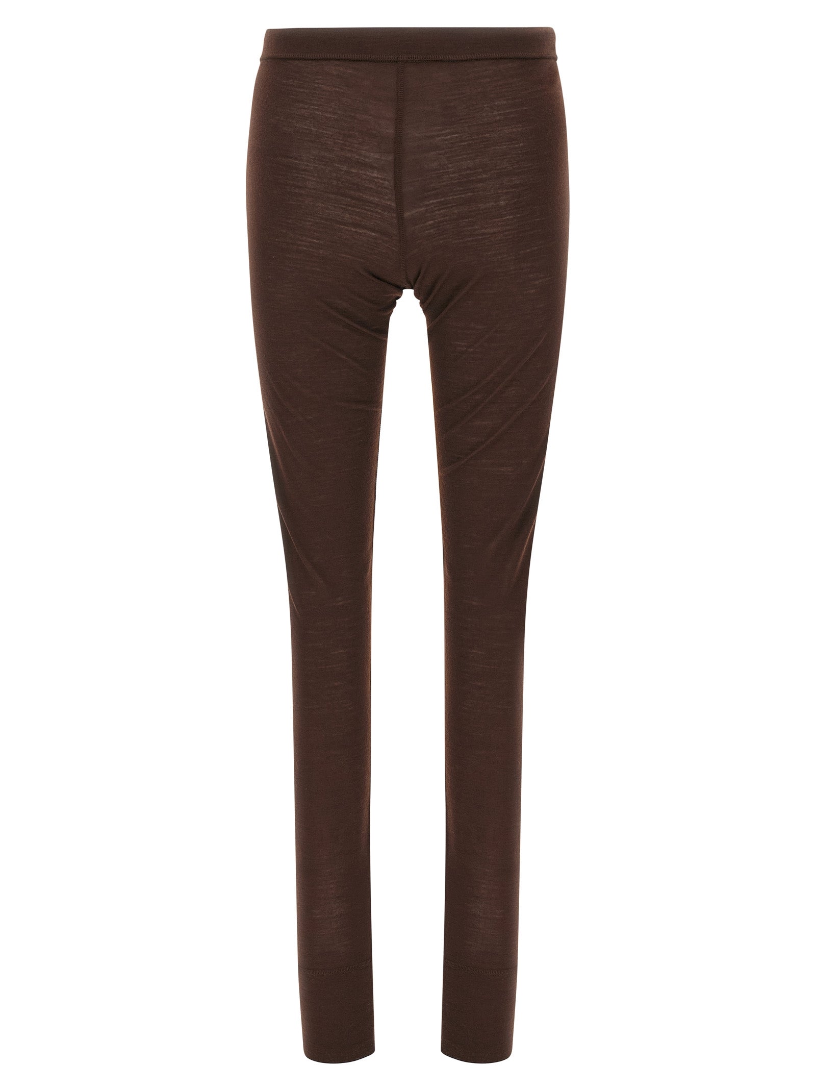 Jil Sander Bordeaux Polyester Leggings