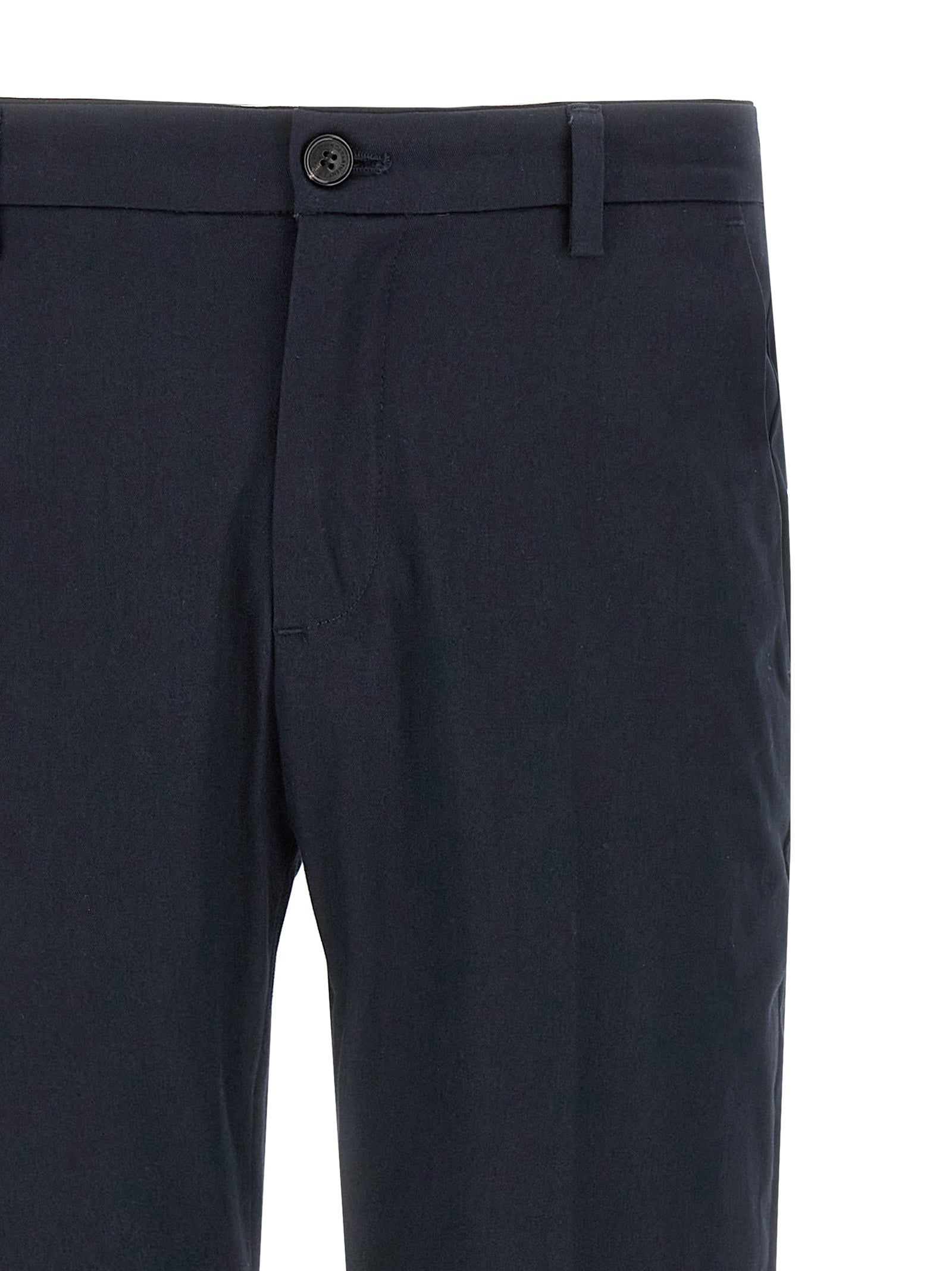 Department 5 Gray Cotton Cropped Pants