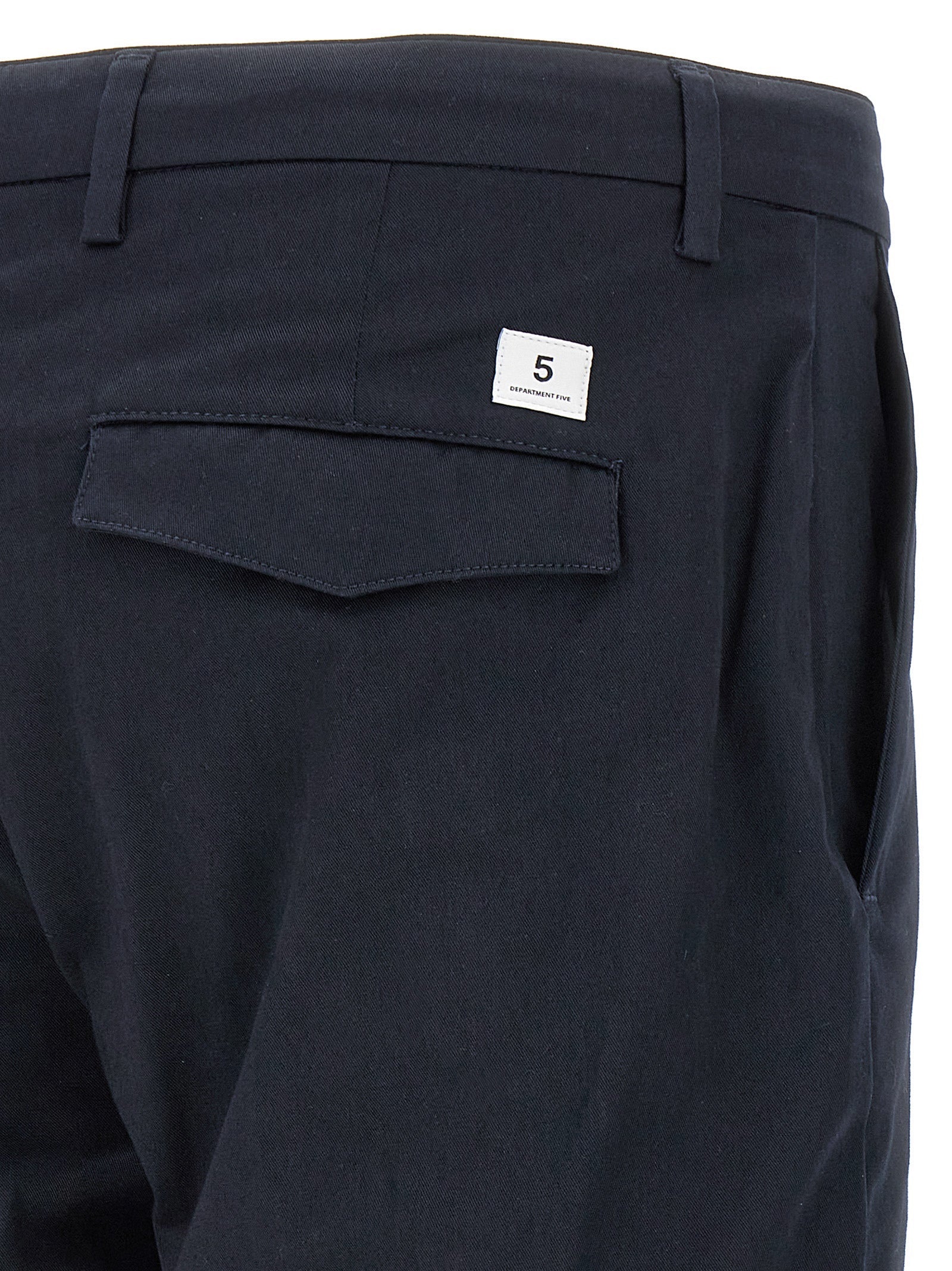 Department 5 Gray Cotton Cropped Pants