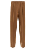CELLAR DOOR Brown Polyester Casual Pants