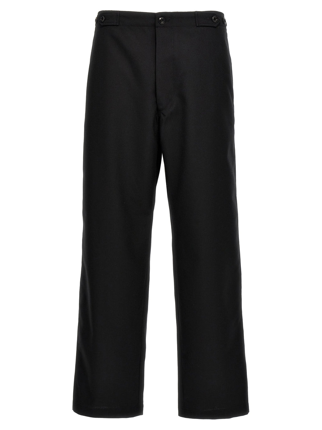 CELLAR DOOR Black Polyester Casual Pants