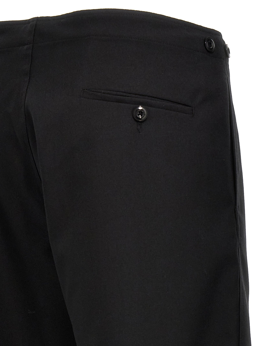 CELLAR DOOR Black Polyester Casual Pants