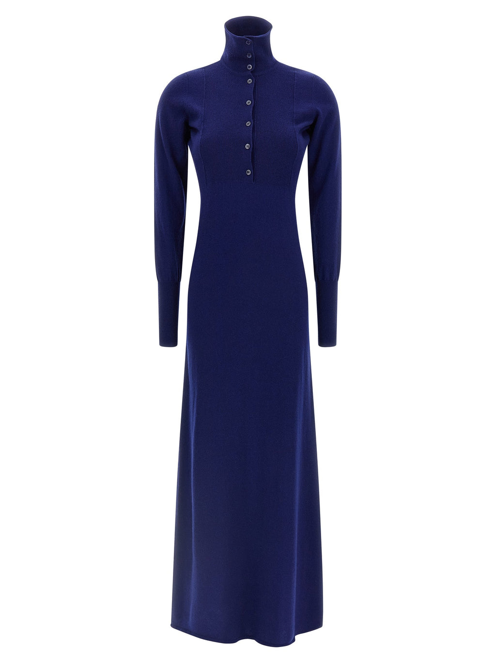 Tom Ford Blue Cashmere Long Dress