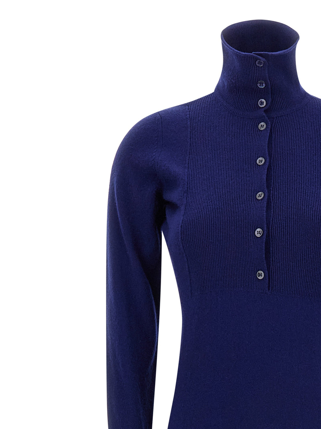 Tom Ford Blue Cashmere Long Dress