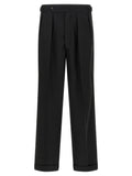 CELLAR DOOR Black Polyester Casual Pants