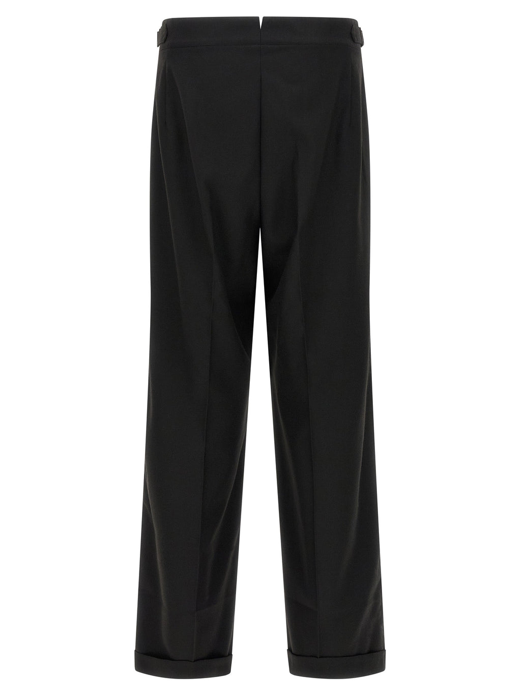 CELLAR DOOR Black Polyester Casual Pants