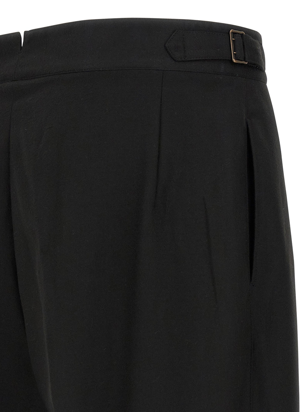 CELLAR DOOR Black Polyester Casual Pants