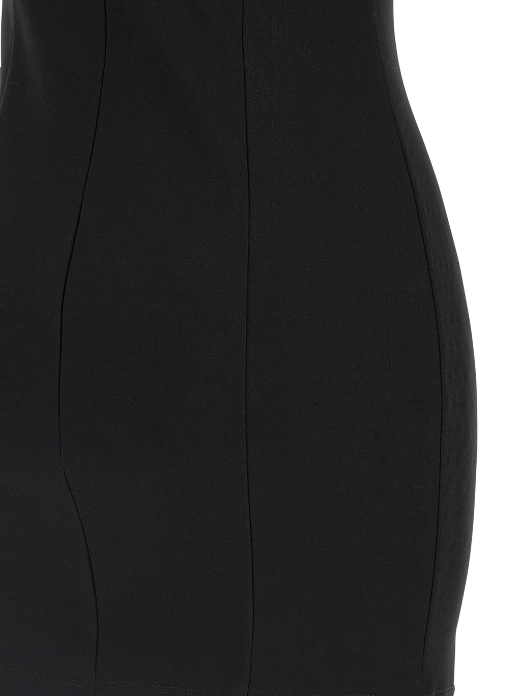 Nensi Dojaka Black Viscose Short Dress
