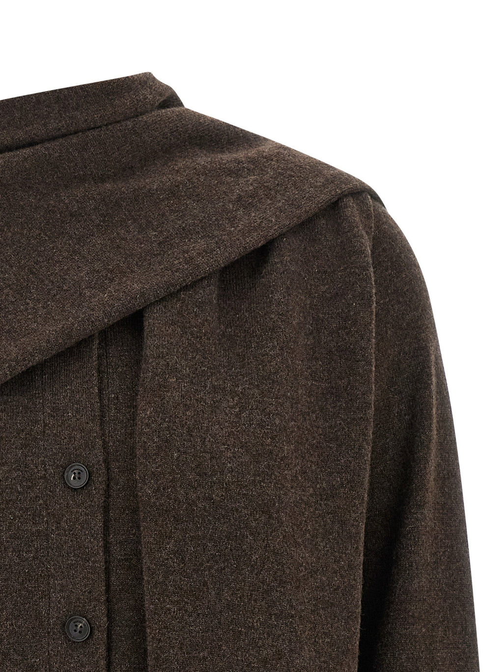 Ferragamo Brown Cashmere Cardigan