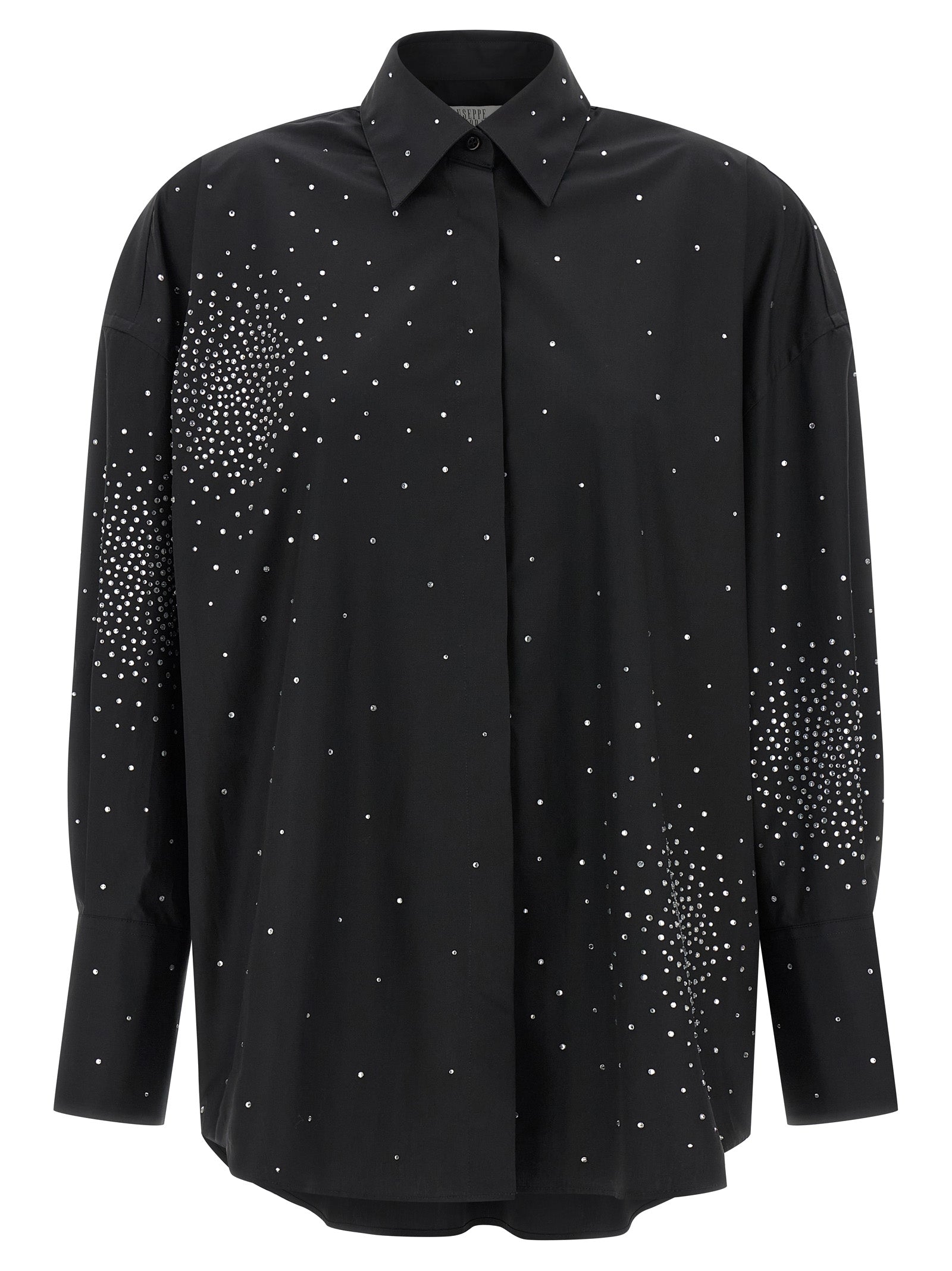 Giuseppe Di Morabito Black Cotton Blouse