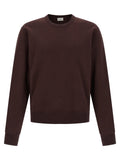 Saint Laurent Bordeaux Cotton Sweatshirt