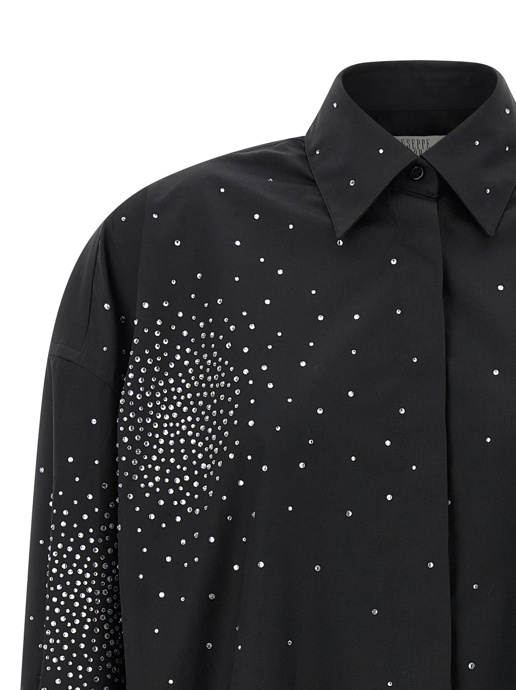 Giuseppe Di Morabito Black Cotton Blouse