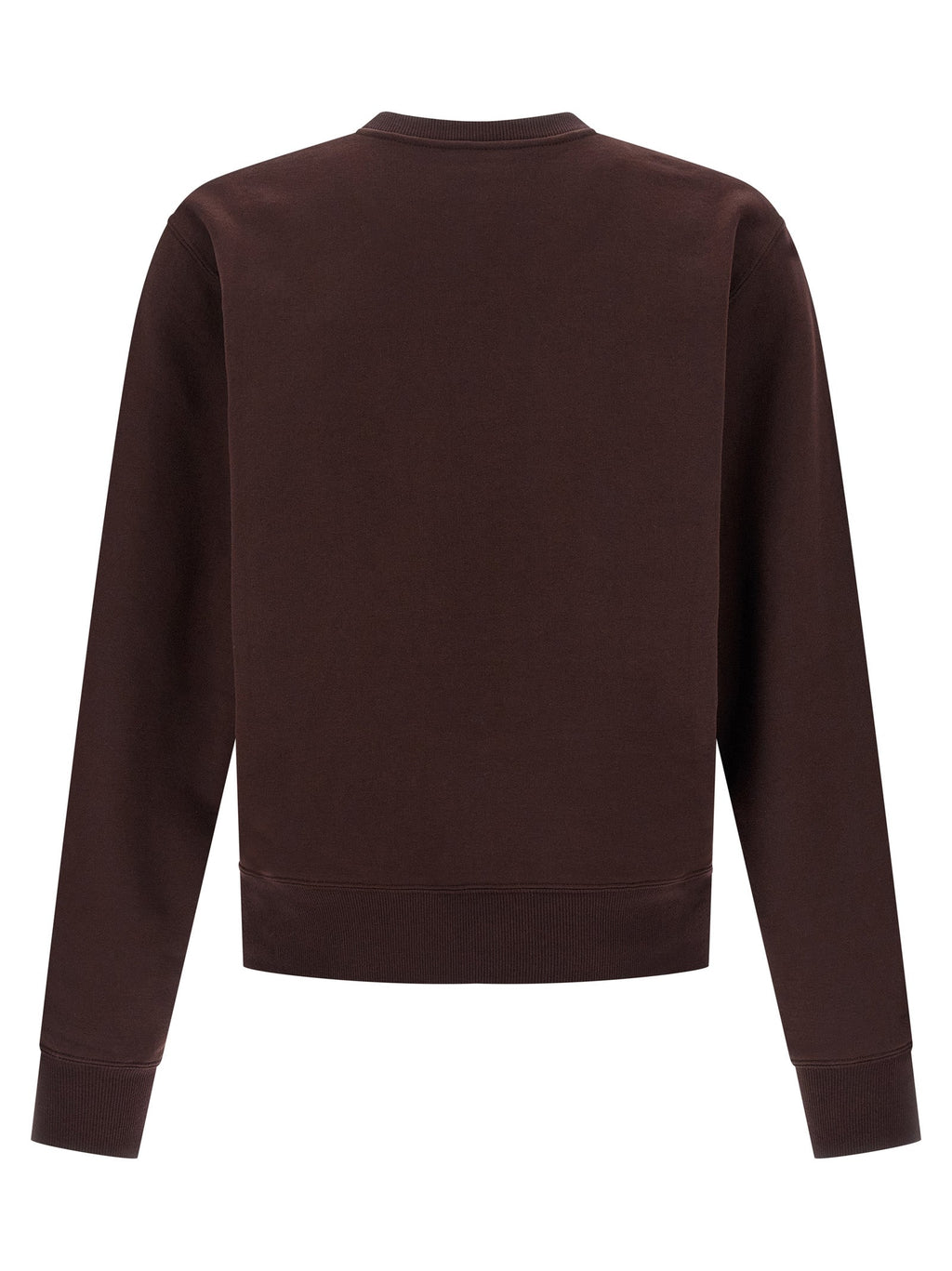 Saint Laurent Bordeaux Cotton Sweatshirt