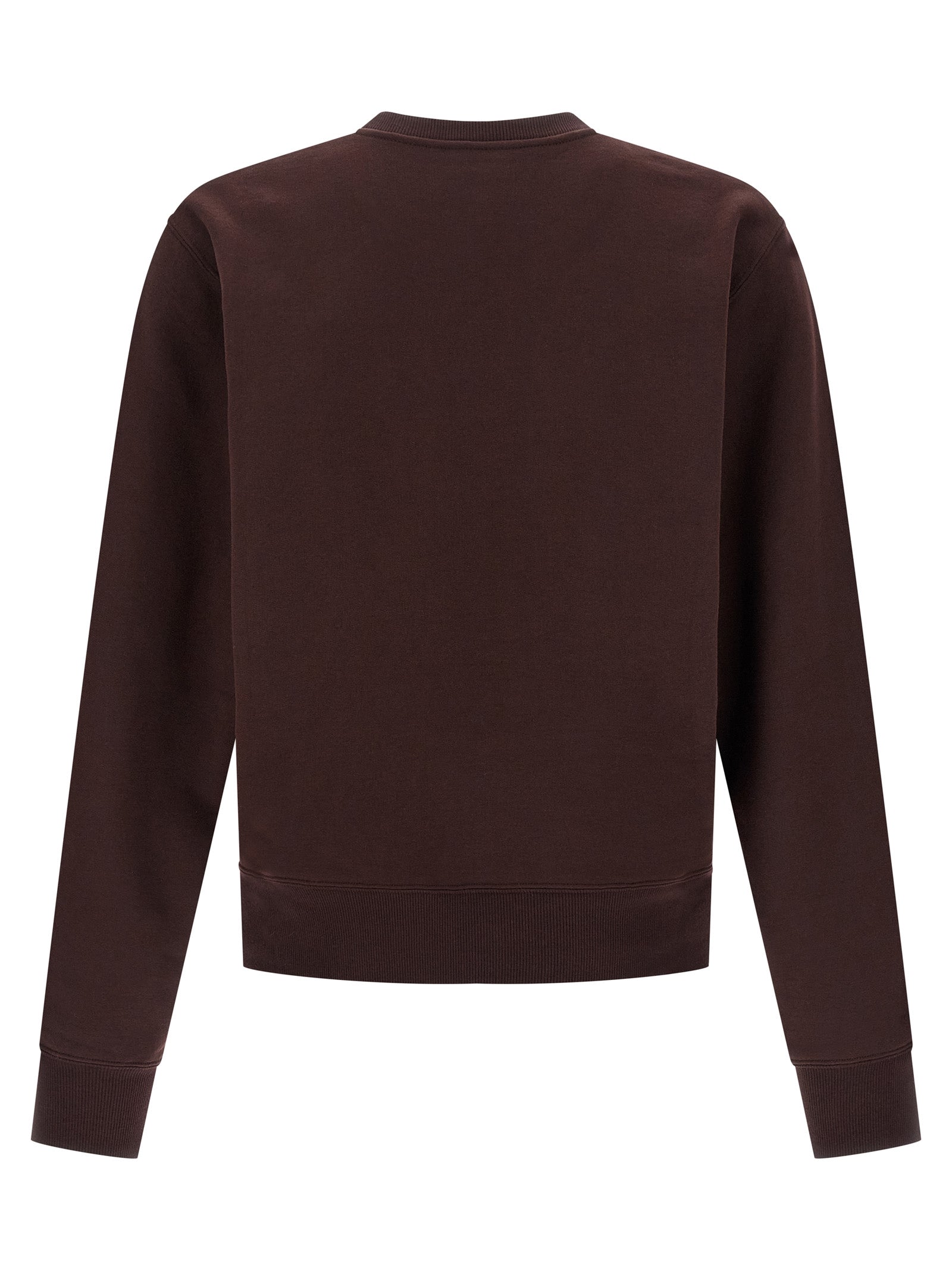 Saint Laurent Bordeaux Cotton Sweatshirt