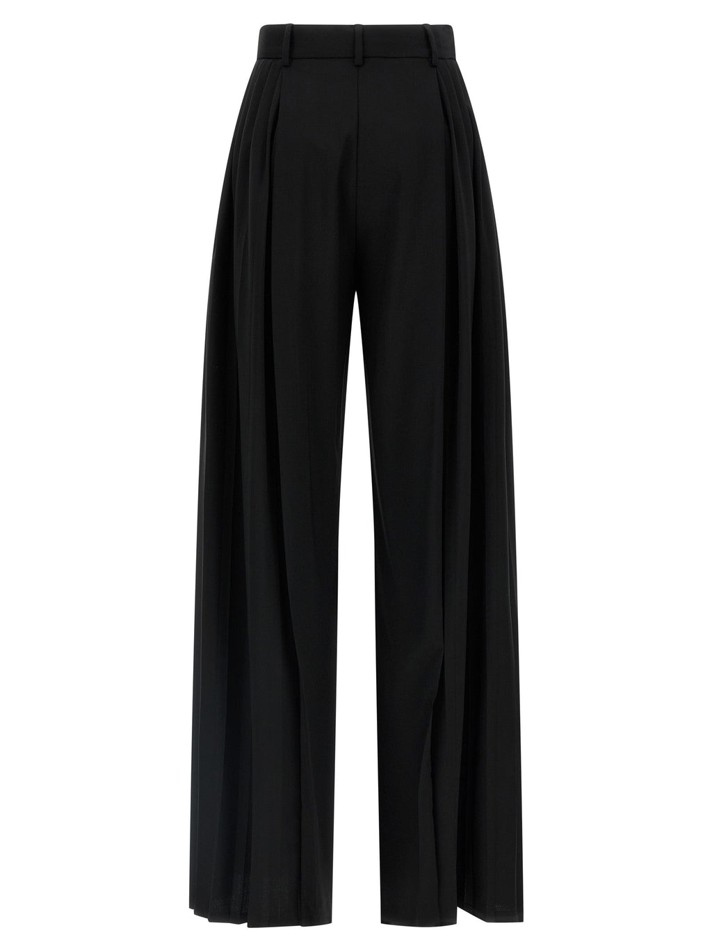 Giuseppe Di Morabito Black Virgin Wool Dress Pants