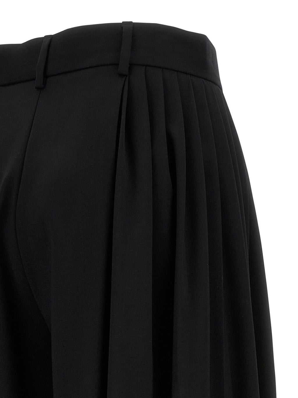 Giuseppe Di Morabito Black Virgin Wool Dress Pants
