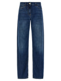 Elisabetta Franchi Blue Cotton Jeans Denim Elisabetta Franchi