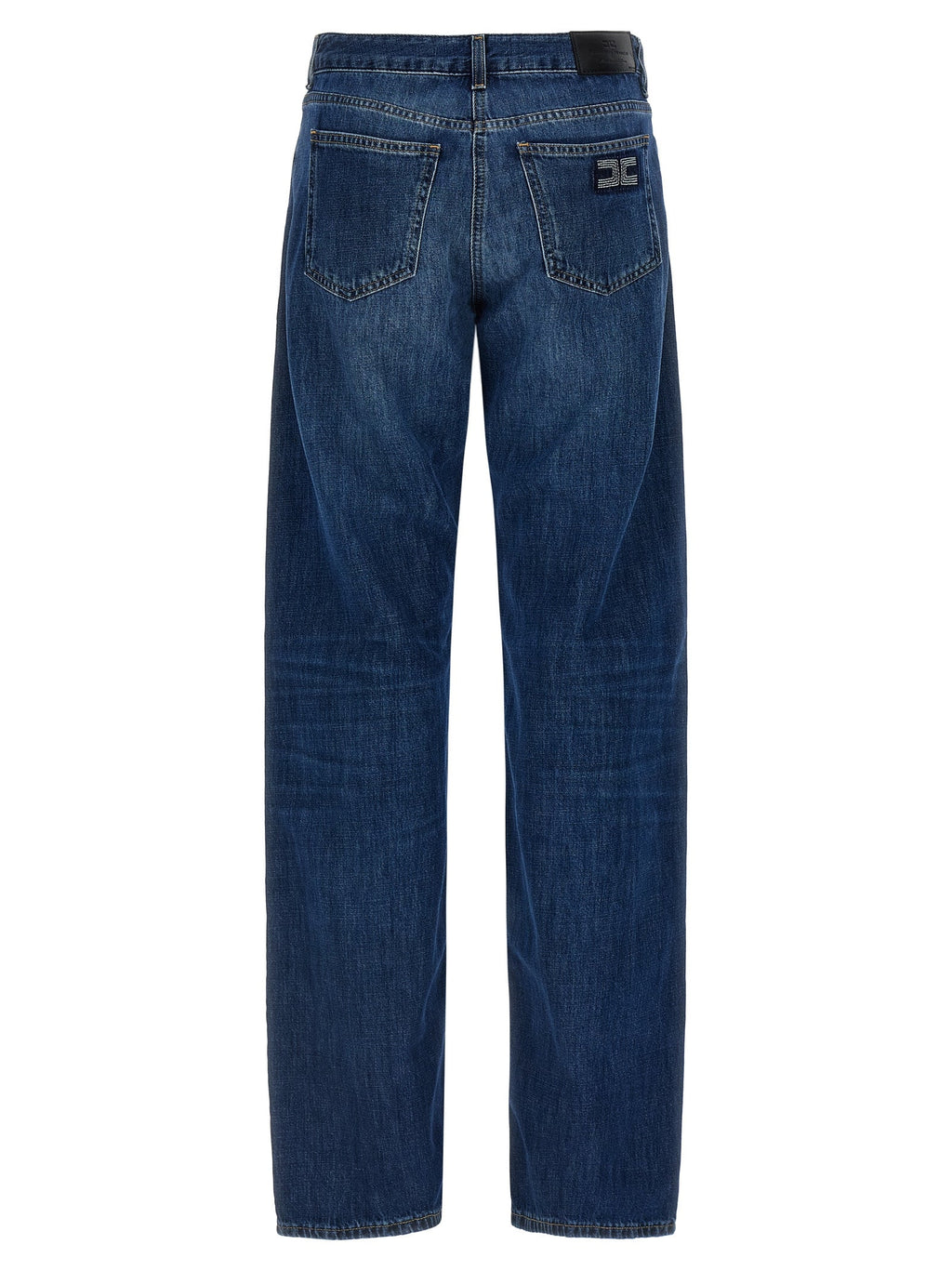 Elisabetta Franchi Blue Cotton Jeans Denim Elisabetta Franchi