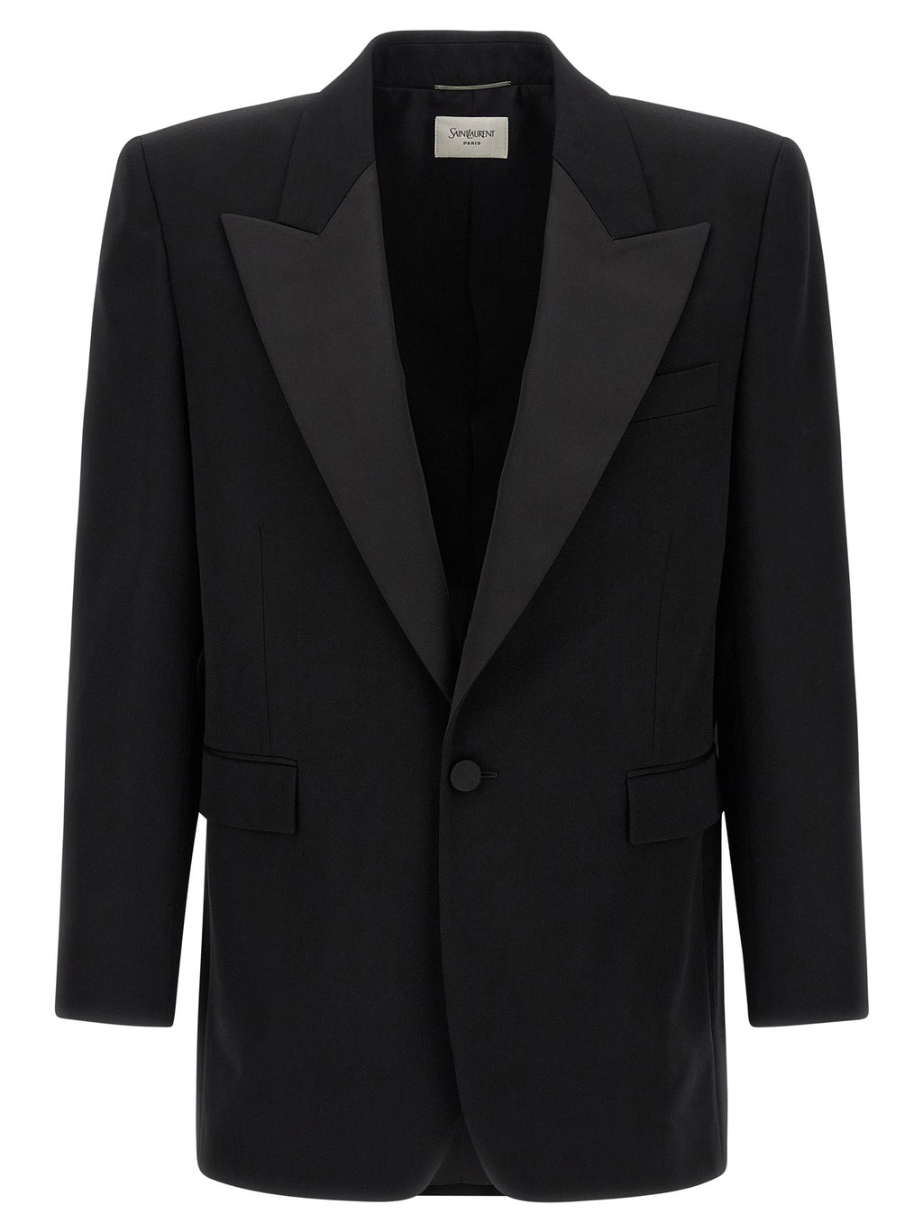 Saint Laurent Black Wool Blazer
