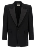 Saint Laurent Black Wool Blazer