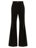 Ferragamo Brown Cotton Flared Pants