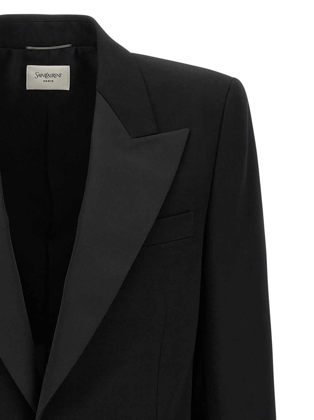 Saint Laurent Black Wool Blazer