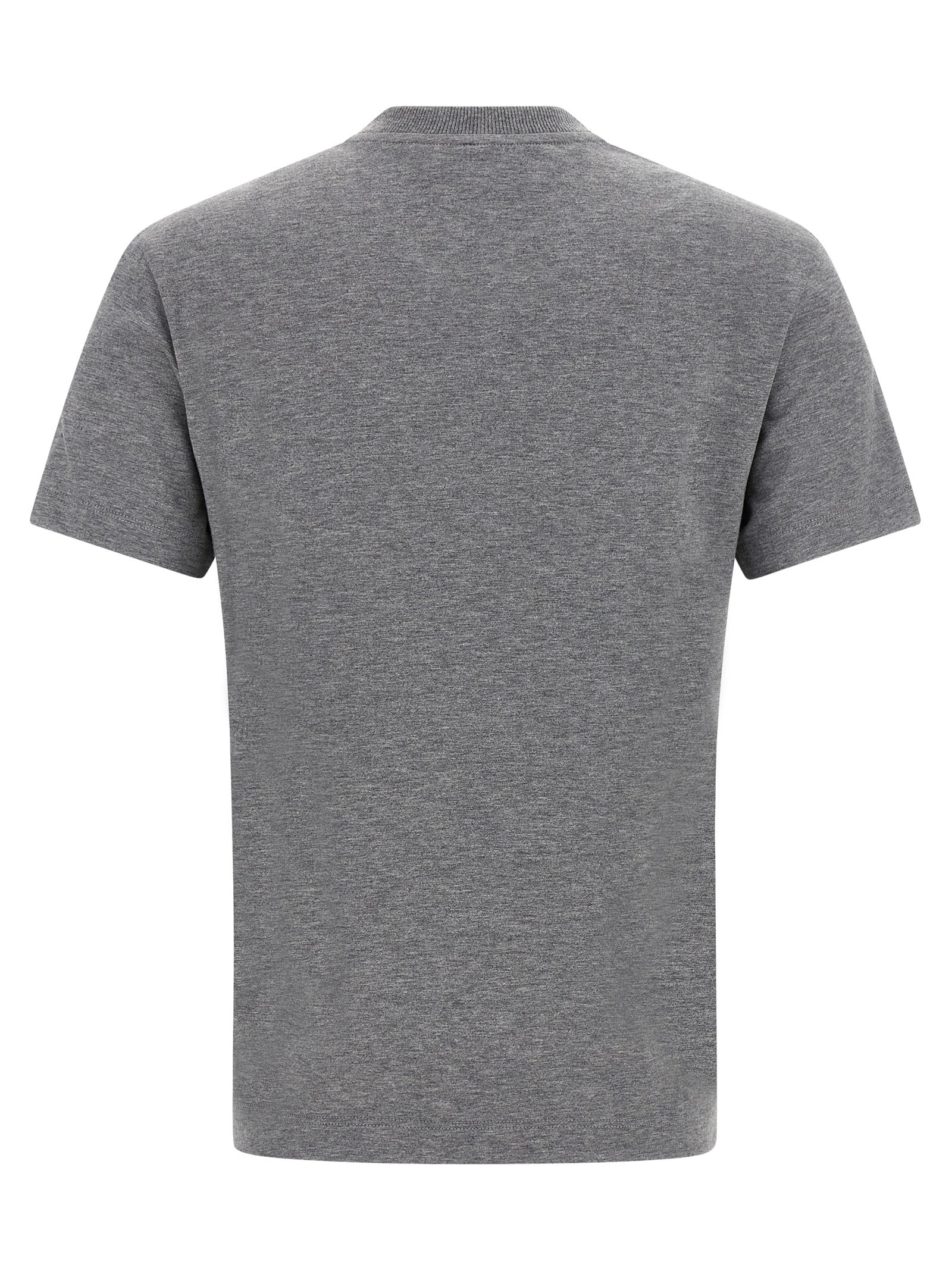Fendi Gray Cotton T-Shirt