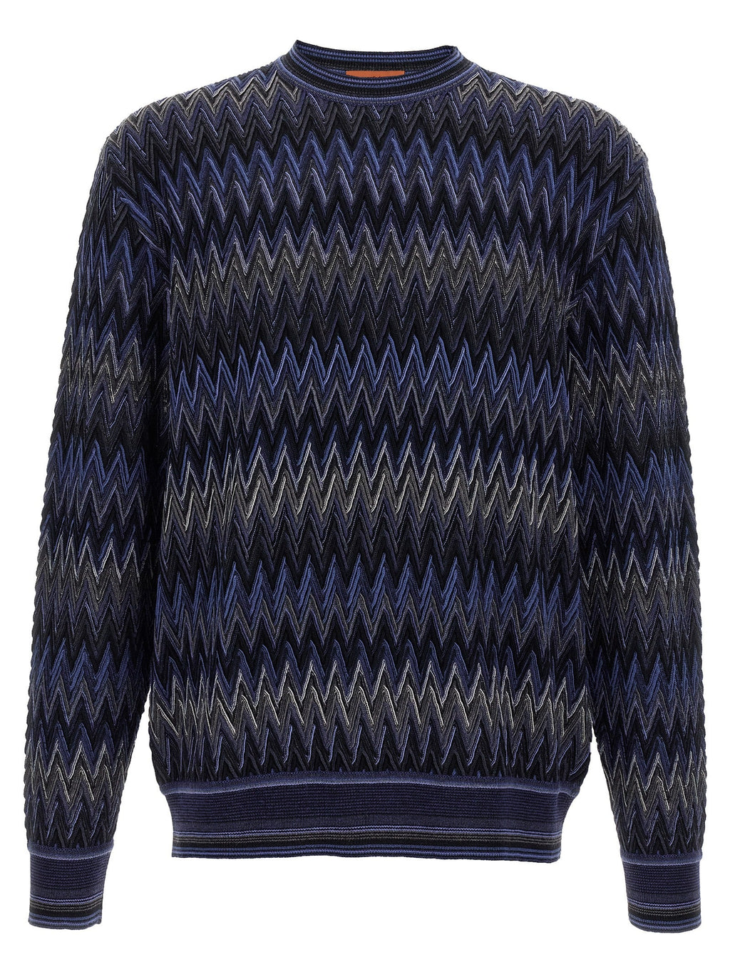Missoni Blue Wool Cardigan