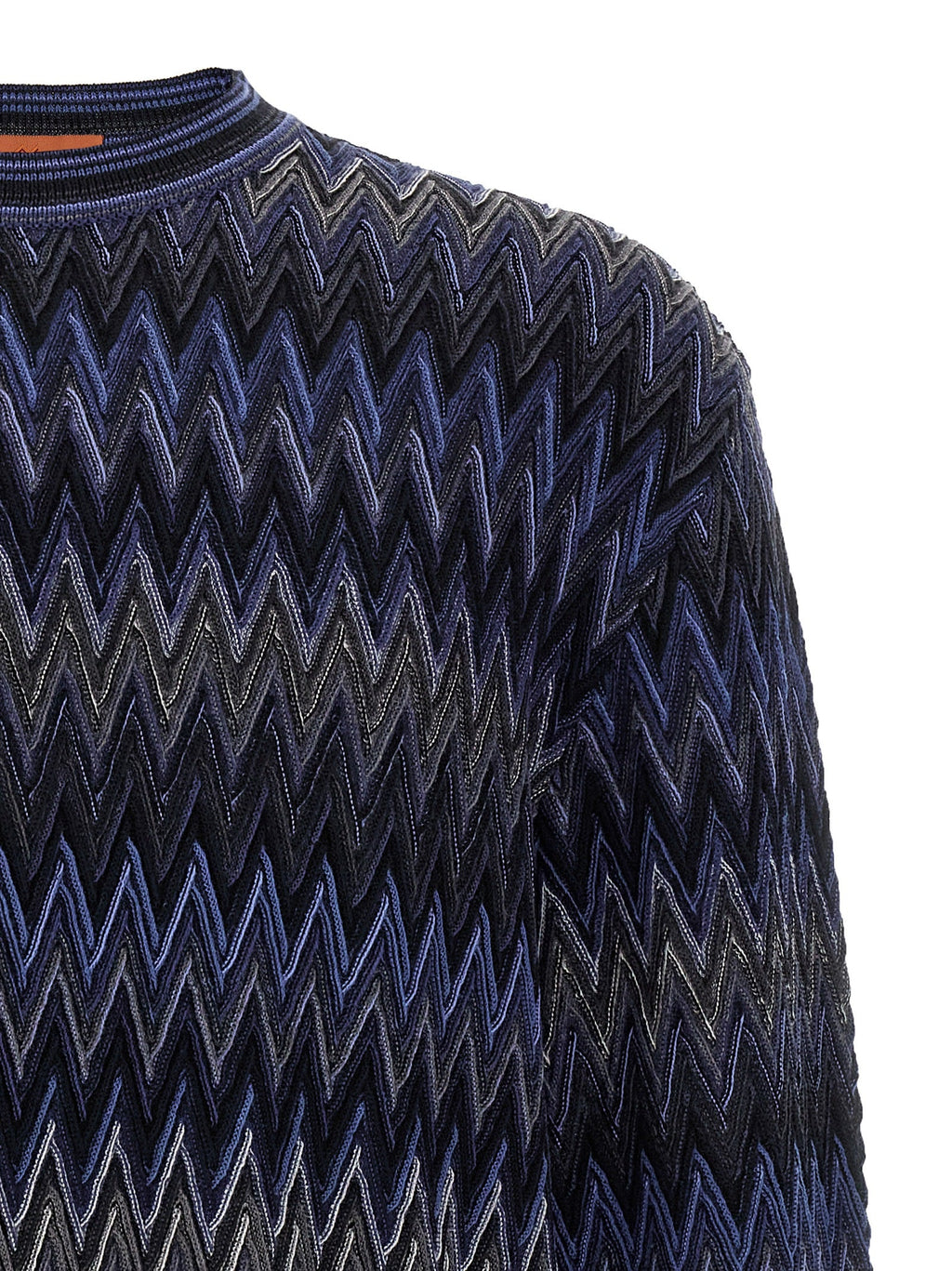 Missoni Blue Wool Cardigan