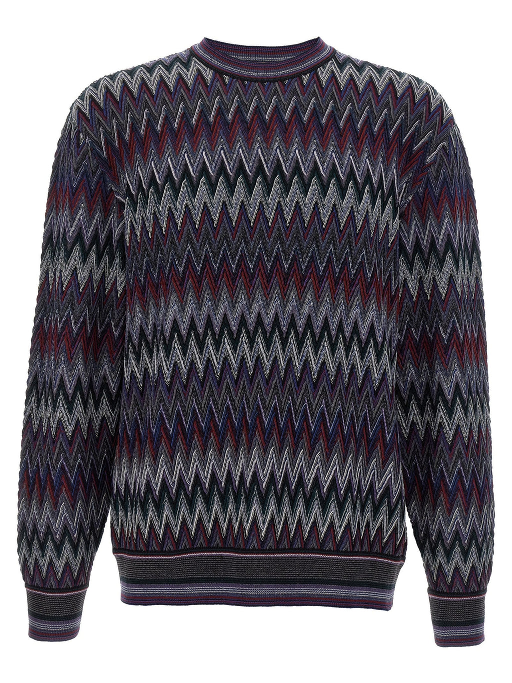 Missoni Blue Wool Cardigan